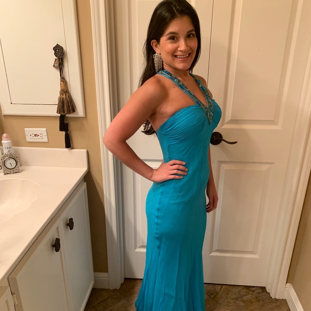 Cache Teal Dress